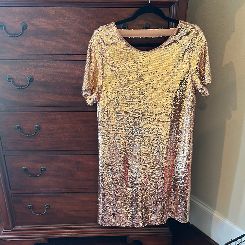 In Bloom Sparkling Sequin Fabric